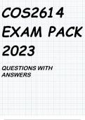 COS2614 EXAM PACK 2023