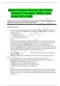 NRNP6665-01 Week 11 Final Exam  SPRING-SUMMER SESSION EXAM 100% PASS 2023 & 2024  