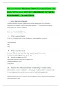 NR 511 Week 4 Midterm Exam (Version2 Over 100,  Q&A)100%Latest 2022/2023 ADVANCED PHYSICAL  ASSESSMENT: CHAMBERLAINNR 511 Week 4 Midterm Exam (Version2 Over 100,  Q&A)100%Latest 2022/2023 ADVANCED PHYSICAL  ASSESSMENT: CHAMBERLAINNR 511 Week 4 Midterm Exa