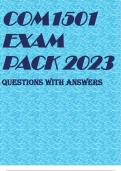 COM1501 EXAM PACK 2023