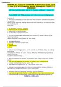 NURSING 307 ATI Care of Children RN 2019/2020/2021/2022/2023 Proctored Exam - Level 3!. Peds 2019. All 70 Questions with the Answers ALL CORRECTLY ANSWERED