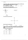 Forces and motion: worksheet 