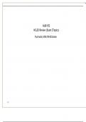 NUR 155 NCLEX Review (Exam 2 Topics) Paul Haidet, MSN, RN-BC October  