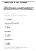 TEST BANK ANATOMY AND PHYSIOLOGY OPENSTAX