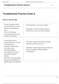 Fundamentals_Practice_Exam_A_Flashcards___complete 100%