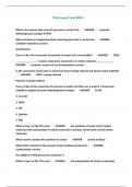 TCA Cycle Test 2023