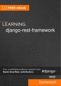 DJANDO COMPLETE NOTES  FOR FRAMEWORK