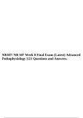 NR 507 Midterm Exam Week 4 Questions and Answers Winter 2023 Graded A+, NR 507 MIDTERM EXAM 2 QUESTIONS AND ANSWERS (GRADED A+) 2023 (SCORE 58/60 – 96.7%), NR 507 FINAL EXAM TOP PREDICTOR APEA EXAM 2023/2024 GRADED A+ VERIFIED WITH ANSWERS (COMPLETE EXAM)