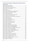 Test Bank Porth's Essentials of Pathophysiology (5th Edition by Norris)