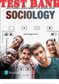 TEST BANK for Sociology, 9th Canadian Edition. by Macionis John and Gerber Linda | All Chapters 1-24