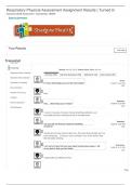 Respiratory Physical Assessment