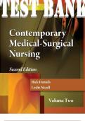 Contemporary Medical-Surgical Nursing by Daniels Rick and Nicoll Leslie | All Chapters 1-66