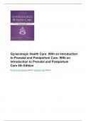 Gynecologic Health Care: With an Introduction to Prenatal and Postpartum Care: With an Introduction to Prenatal and Postpartum Care 4th Edition by Kerri Durnell Schuiling (Author), Frances E. Likis (Author)