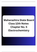 Maharashtra State Board Class 12th Science Chemistry Notes Chapter No. 5 Electrochemistry.pdf