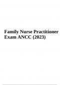 ANCC Family Nurse Practitioner Exam Questions with Answers - Latest Update 2024/2025, ANCC Exam Sample Questions with Correct Answers, ANCC Question Bank Latest Updated, ANCC APRN Exam Questions With Answers & ANCC PMHNP Exam Questions With Answers (Quest