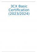 3CX Basic Certification (2023/2024)