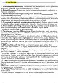 CRAT Review 1. Transtelephonic Monitoring: Transmitted over phone to a LICENSED practitioner to read (magnetic tape), Patients use up to 30 days 2. Digital Monitoring: Transmitted over a computer where report is verified by a licensed practitioner 3. Tele