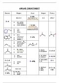 Amine Reactions Summary- Organic Chemistry