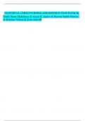 MATERNAL-CHILD NURSING, 6TH EDITION TEST BANK By Emily Slone McKinney & Susan R. James & Sharon Smith Murray & Kristine Nelson & Jean Ashwill