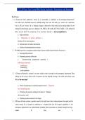 ATLS 10 Post-Test Exam With Bests VERIFIED Questions and Answers.