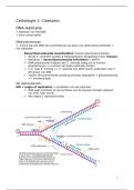 Samenvatting celbiologie 1 Claessens 