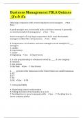 Business Management FBLA Quizzes _Q’s & A’s