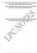 Summary LPC Notes CLIP (Commercial Law and IP) Revision Notes (80% Distinction) 2022 Summary LPC Notes CLIP (Commercial Law and IP) Revision Notes (80% Distinction) 2022