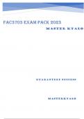 FAC3703 EXAM PACK 2023