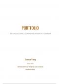 Portfolio for Intercultural Communications