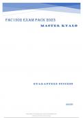 FAC1502 EXAM PACK 2023