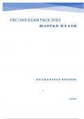 FAC1503 EXAM PACK 2023.