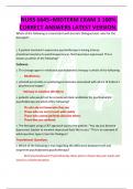 NURS 6645>MIDTERM EXAM 3 100% CORRECT ANSWERS LATEST VERSION. Which of the following is inconsistent with Socratic Dialogue basic rules for the therapist? 1. A patient involved in expressive psychotherapy is having intense emotional reactions to painfu