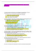 2023 ATI PN COMPREHENSIVE PREDICTOR REAL EXAM GRADED A 1. A nurse is caring for a client who has a recent diagnosis of a terminal illness. The nurse should identify which of the following as an indication of hopelessness? a. The client wants to talk about