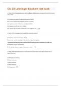 Ch. 22 Lehninger biochem test bank | 44 Questions and Answers(A+ Solution guide)