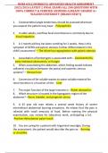 NURS 6512/NURS6512 ADVANCED HEALTH ASSESSMENT  2023/2024 LATEST 2 FINAL EXAMS ALL 200 QUESTIONS WITH  100% CORRECT & VERIFIED ANSWERS ALREADY GRADED A+  WALDEN UNIVERSITY (BRAND NEW!!)