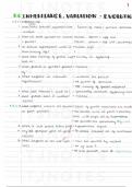 Grade 9 AQA Specification Concise notes for Combined Science Higher Biology :  Inheritance & Evolution - Paper 2