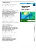 Test Bank - Foundations of Mental Health Care 8th Edition by Morrison-Valfre