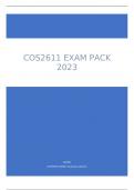 COS2611 EXAM PACK 2023