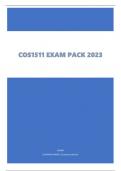 COS1511 EXAM PACK 2023