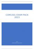 COM_1501 EXAM PACK.