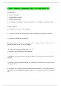 CAIB 1 Practice Questions (100) A+ GUARANTEED