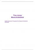 Tina Jones Musculoskeletal Completed Shadow Health  2023-202