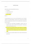 NR507 Week 5 Quiz (V1,Up-to-date, 2023-2024)/ NR 507 Week 5 Quiz: Advanced Pathophysiology: Chamberlain College of Nursing (100% Verified Questions & Answers)