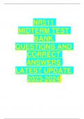 NR511  MIDTERM TEST  BANK  QUESTIONS AND CORRECT ANSWERS LATEST UPDATE  2023-2024