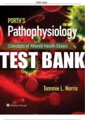 Porth’s Pathophysiology 10th Edition Norris Test Bank