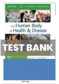 Test Bank For The Human Body in Health and Disease 8th Edition, All Chapters