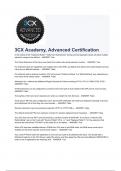 3CX Academy, Advanced Certification (2024 / 2025) {Questions and Answers} (Verified by Experts)