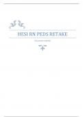 HESI RN PEDS RETAKE