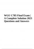 BIOCHEMISTRY C785 OA EXAM QUESTIONS AND ANSWERS LATEST Update, Biochemistry WGU C785 OA Readiness Check / Questions With Correct Answers Latest Updated 2024/2025, WGU C785 Final Exam Questions With Answers & Biochemistry WGU C785 FINAL EXAM Questions With