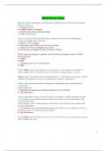 NR505 Week 3 Quiz / NR 505 Week 3 Quiz (Newest-2023):  Chamberlain College of Nursing (Verified Questions & Answers)